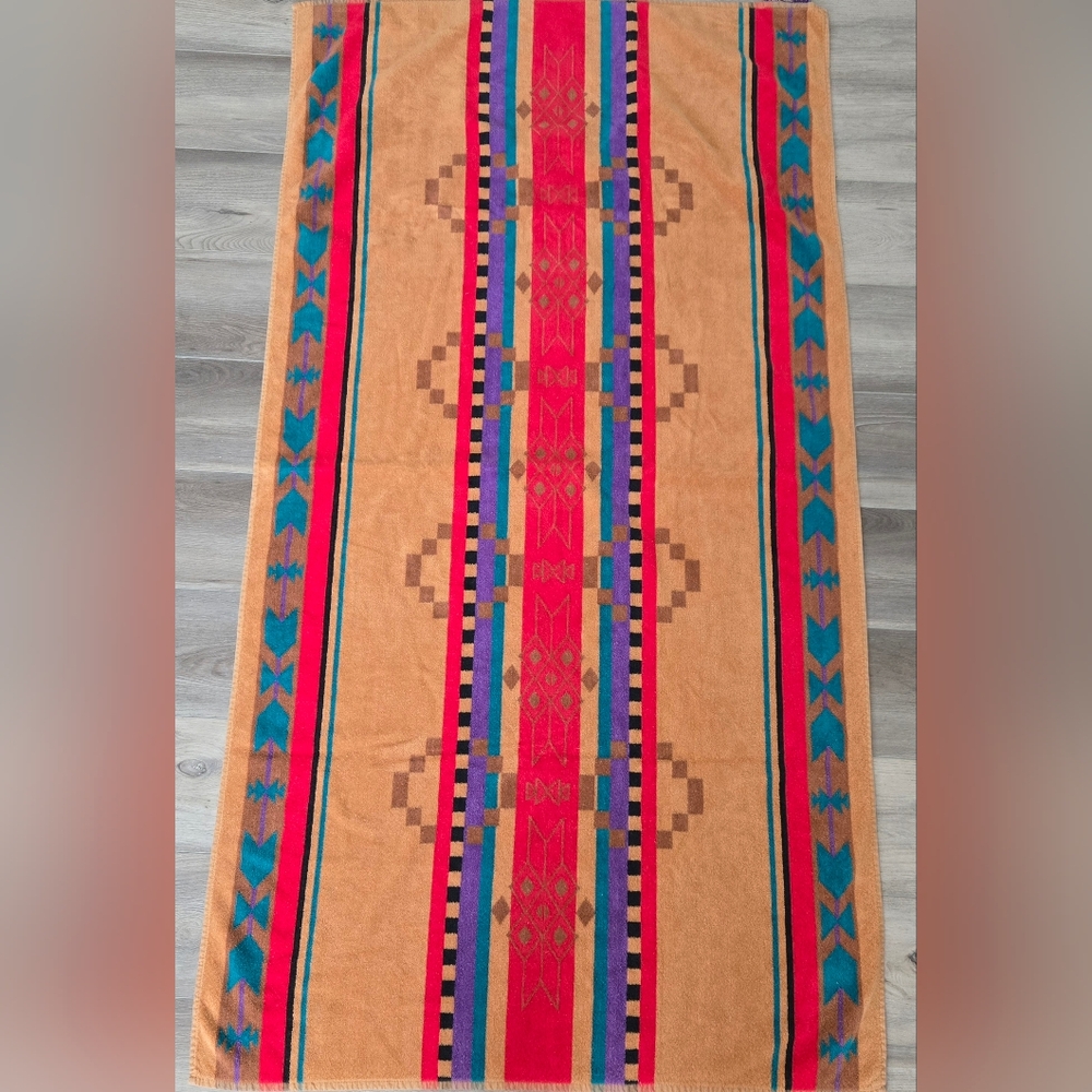 Vintage Southwestern Beach Towel